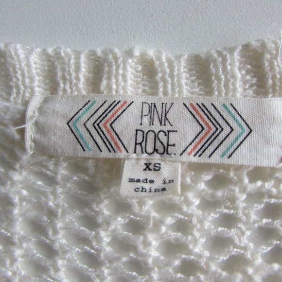 Light cream crochet sweater XS - Picture 4 of 6